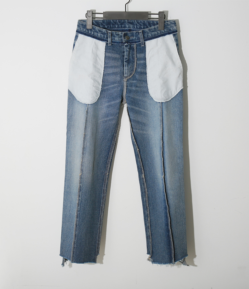 Reversible denim