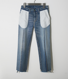 Reversible denim