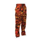 Color Camo Tactical BDU Pant : Savage Orange Camo