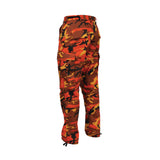 Color Camo Tactical BDU Pant : Savage Orange Camo