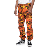 Color Camo Tactical BDU Pant : Savage Orange Camo