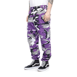 Color Camo Tactical BDU Pant : Ultra Violet Camo