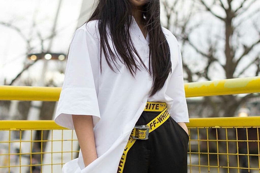 Off-White™ โชว์วิธีที่ถูกต้องในการคาด “Industrial Belt” !!