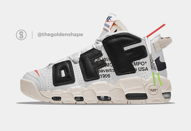 ชมภาพ Off-White x Nike Air More Uptempo Concept