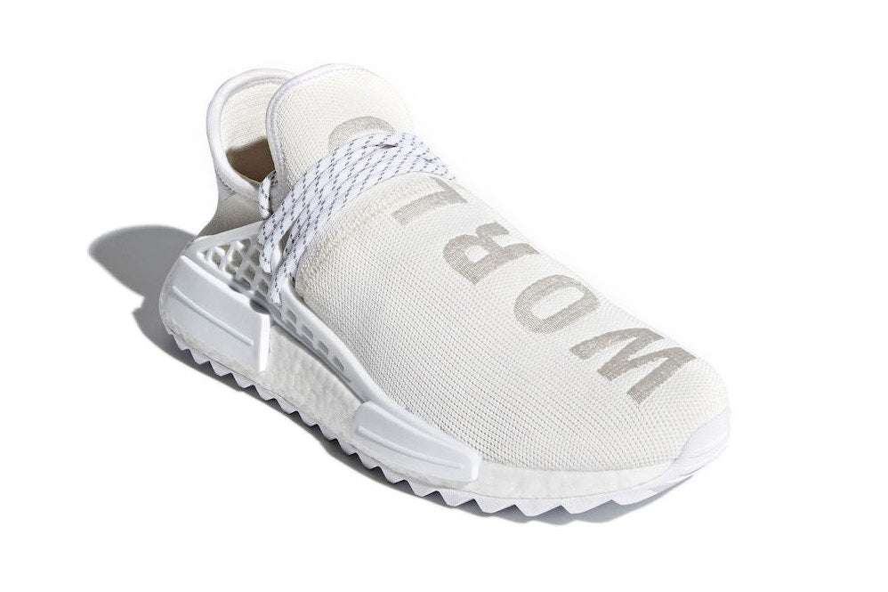 ชมภาพรองเท้าคู่ใหม่ Pharrell x adidas Hu NMD ในคอลเลคชั่น "Blank Canvas"