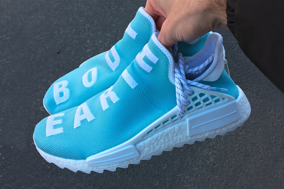 ภาพตัวอย่างแรกของ adidas x Pharrell Hu NMD “Body & Earth”