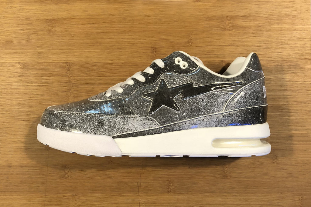 ตัวอย่างภาพแรกของรองเท้า STAMPD x BAPE Roadsta