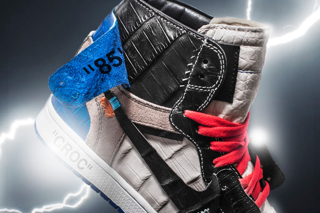The Shoe Surgeon สร้างงานศิลปะบนรองเท้า ที่ได้รับแรงบันดาลใจจาก Off-White™ AJ1s