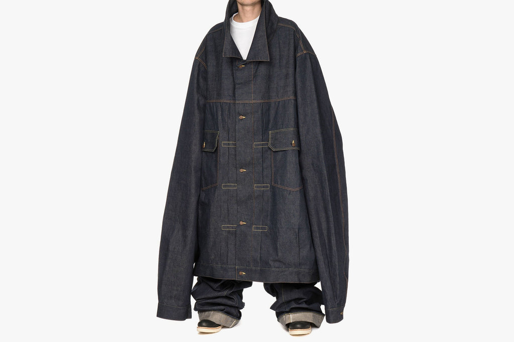 visvim ออกเซ็ทโครต OVERSIZE Denim ราคากว่า 3 แสนบาท