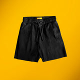 " กางเกงผ้าพลีทขาสั้นเอวยางยืด Daily รุ่น Premium มีเชือกผูกรูดได้ มี 3 สี