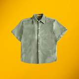 "เสื้อเชิ้ตผ้าพลีท Daily รุ่น Premium ใส่สบาย มี 3 สี " แขนสั้น/แขนยาว