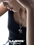 Cross Love Double-Layered Necklace