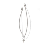 MAISON EMERALD : Ring cross necklace