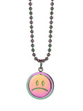 LURS double-sided flip necklace <Rainbow>