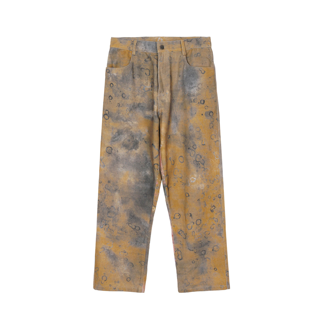 SALUTE 2020ss tie-dry cells pants